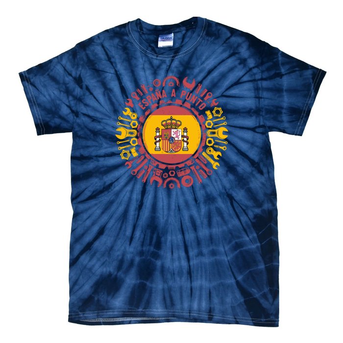 Spanish Coat Of Arms With Tools Tie-Dye T-Shirt