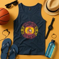 Spanish Coat Of Arms With Tools Tank Top