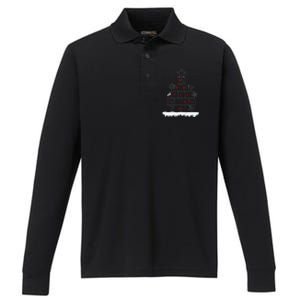 Science Christmas Oh Chemist Tree Chemistree Chemistry Performance Long Sleeve Polo