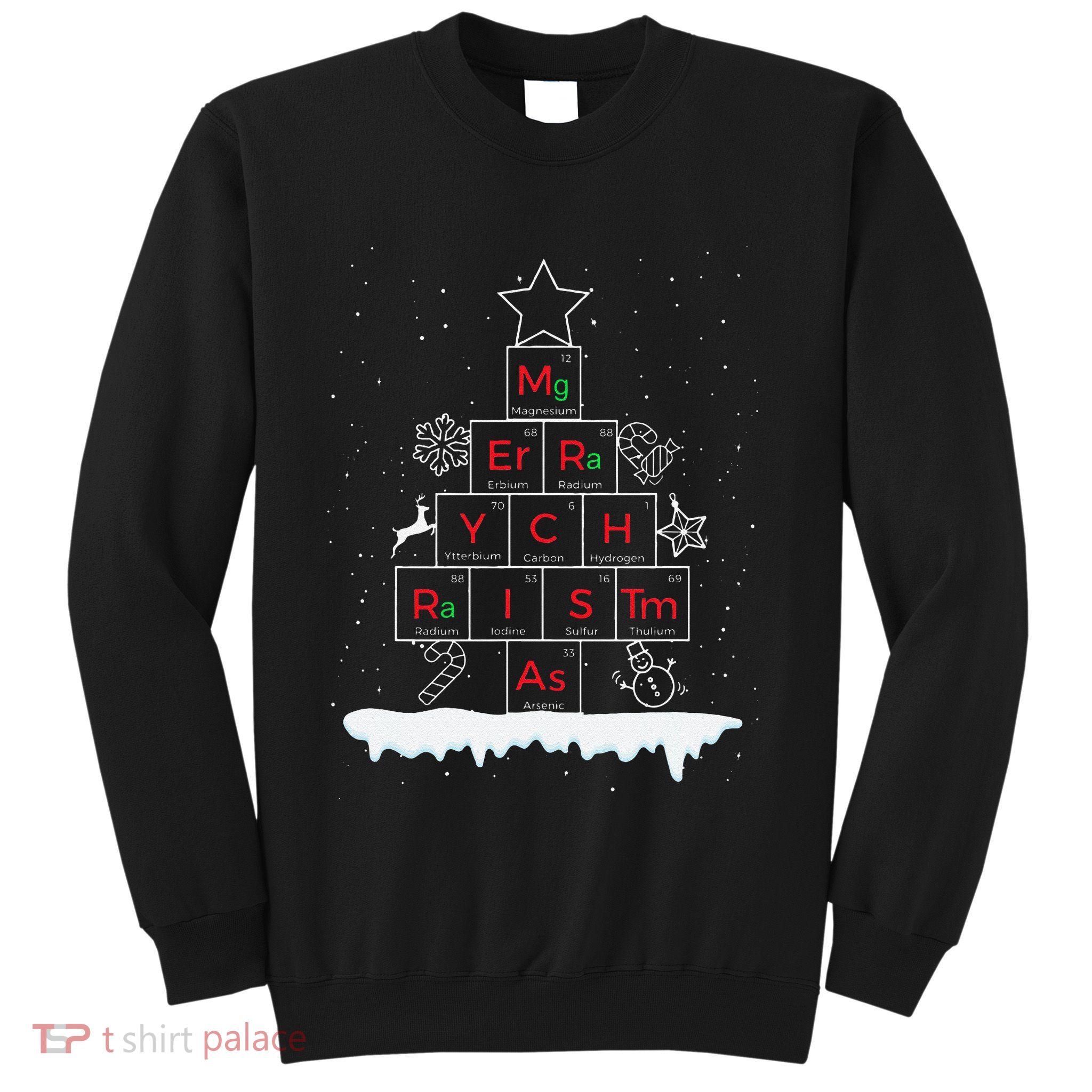 Science Christmas Oh Chemist Tree Chemistree Chemistry Sweatshirt