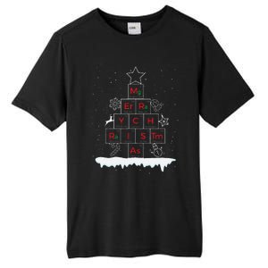 Science Christmas Oh Chemist Tree Chemistree Chemistry Tall Fusion ChromaSoft Performance T-Shirt