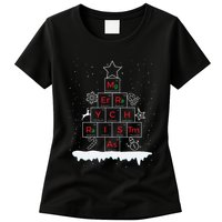 Science Christmas Oh Chemist Tree Chemistree Chemistry Womens T-Shirt