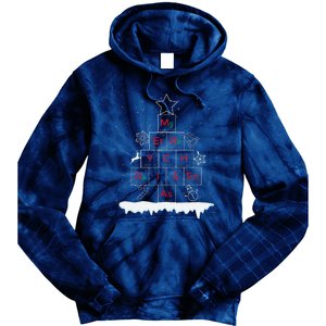 Science Christmas Oh Chemist Tree Chemistree Chemistry Tie Dye Hoodie