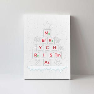 Science Christmas Oh Chemist Tree Chemistree Chemistry Canvas