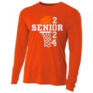 Senior Class Of 2024 Basketball Seniors Back To School Cooling Performance Long Sleeve Crew