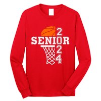 Senior Class Of 2024 Basketball Seniors Back To School Long Sleeve Shirt