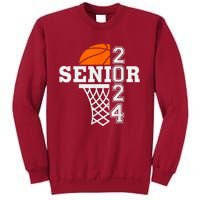 Senior Class Of 2024 Basketball Seniors Back To School Tall Sweatshirt