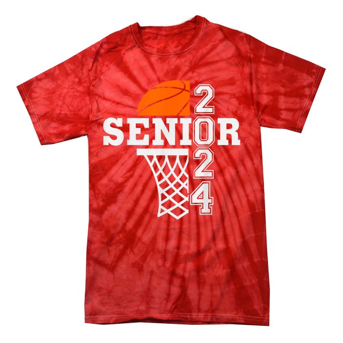 Senior Class Of 2024 Basketball Seniors Back To School Tie-Dye T-Shirt