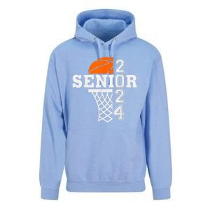 Senior Class Of 2024 Basketball Seniors Back To School Unisex Surf Hoodie