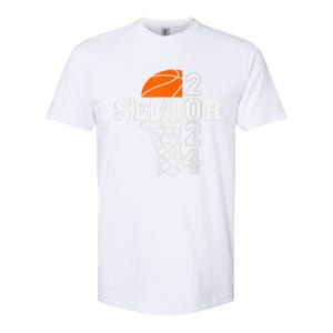 Senior Class Of 2024 Basketball Seniors Back To School Softstyle CVC T-Shirt