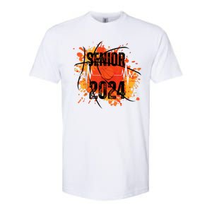 Senior Class Of 2024 Basketball Back To School Softstyle CVC T-Shirt