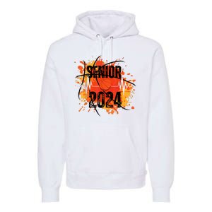 Senior Class Of 2024 Basketball Back To School Premium Hoodie