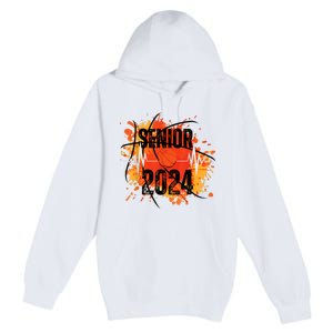 Senior Class Of 2024 Basketball Back To School Premium Pullover Hoodie