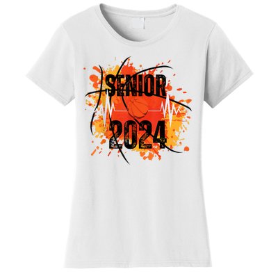 Senior Class Of 2024 Basketball Back To School Women's T-Shirt