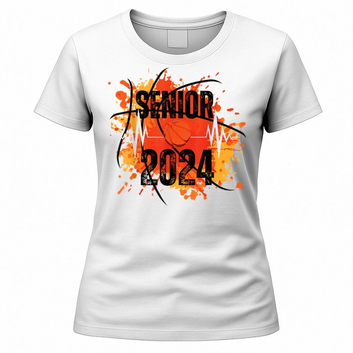 Senior Class Of 2024 Basketball Back To School Women's T-Shirt