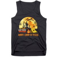 Spooky Camp O Ween Halloween Camping Essentials Tank Top