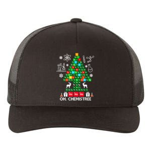 Science Christmas Oh Chemist Tree Chemistree Yupoong Adult 5-Panel Trucker Hat