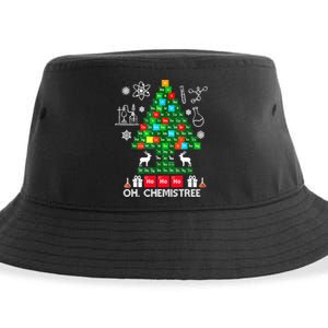 Science Christmas Oh Chemist Tree Chemistree Sustainable Bucket Hat