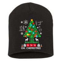 Science Christmas Oh Chemist Tree Chemistree Short Acrylic Beanie