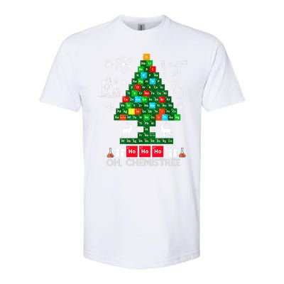 Science Christmas Oh Chemist Tree Chemistree Softstyle® CVC T-Shirt