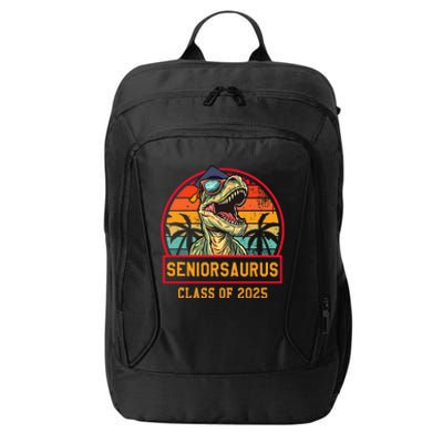 Seniorsaurus Class Of 2025 Senior City Backpack