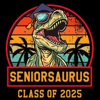 Seniorsaurus Class Of 2025 Senior Sustainable Bucket Hat