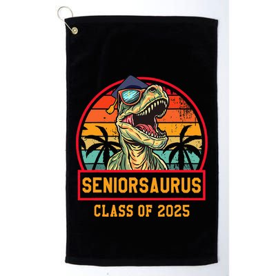 Seniorsaurus Class Of 2025 Senior Golf Towel