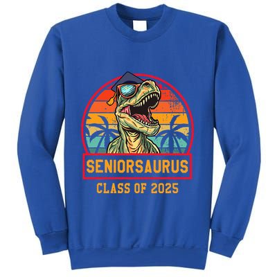 Seniorsaurus Class Of 2025 Senior Sweatshirt