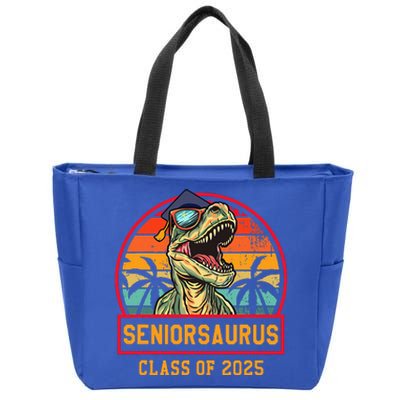 Seniorsaurus Class Of 2025 Senior Zip Tote Bag