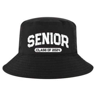 Senior Class Of 2024 Back To School Graduating In 2024 Cool Comfort Performance Bucket Hat