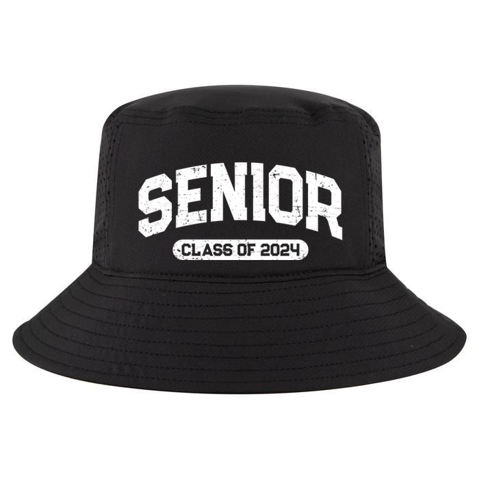 Senior Class Of 2024 Back To School Graduating In 2024 Cool Comfort Performance Bucket Hat