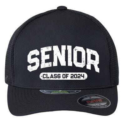 Senior Class Of 2024 Back To School Graduating In 2024 Flexfit Unipanel Trucker Cap
