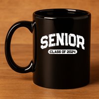 Senior Class Of 2024 Back To School Graduating In 2024 11oz C Handle Ceramic Mug