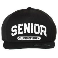 Senior Class Of 2024 Back To School Graduating In 2024 Wool Snapback Cap