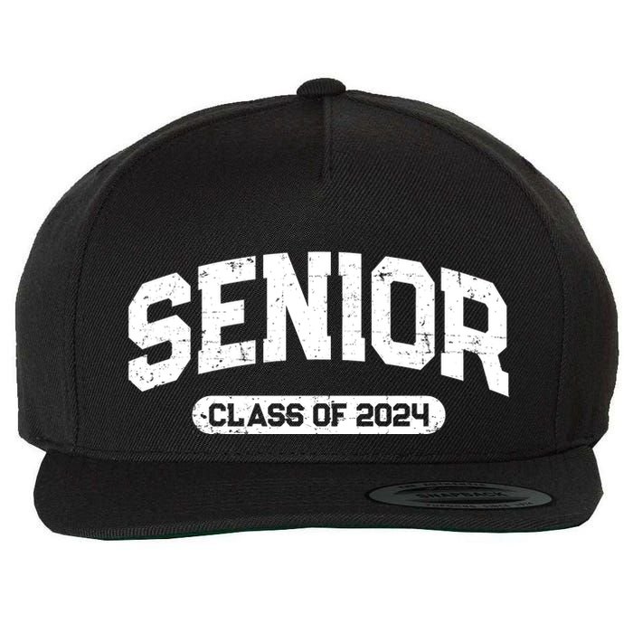 Senior Class Of 2024 Back To School Graduating In 2024 Wool Snapback Cap