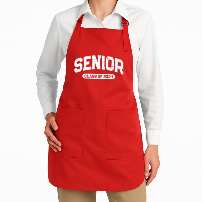 Senior Class Of 2024 Back To School Graduating In 2024 Apron