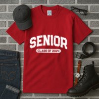 Senior Class Of 2024 Back To School Graduating In 2024 Tall T-Shirt