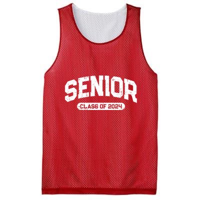 Senior Class Of 2024 Back To School Graduating In 2024 Mesh Reversible Basketball Jersey Tank