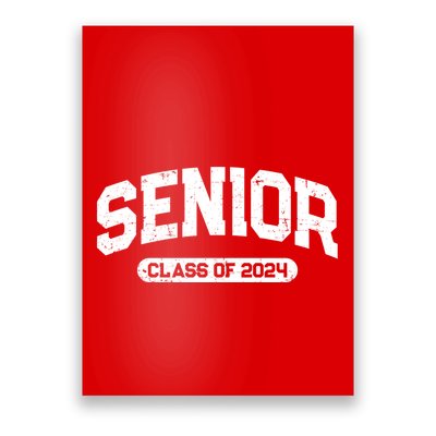 Senior Class Of 2024 Back To School Graduating In 2024 Poster