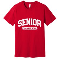Senior Class Of 2024 Back To School Graduating In 2024 Premium T-Shirt