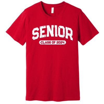 Senior Class Of 2024 Back To School Graduating In 2024 Premium T-Shirt