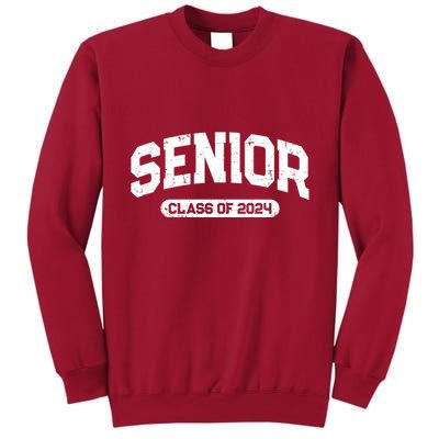 Senior Class Of 2024 Back To School Graduating In 2024 Tall Sweatshirt