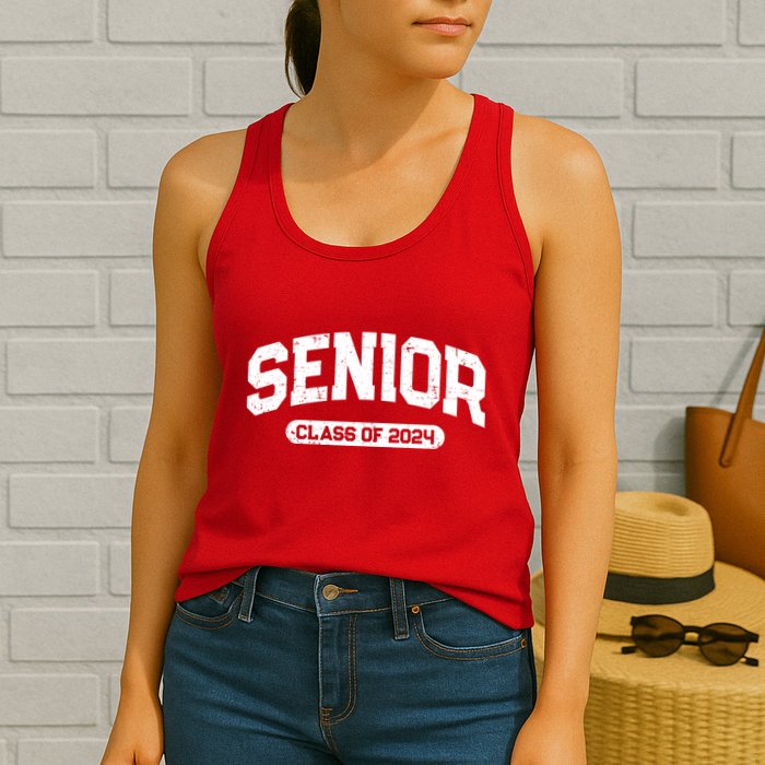 Senior Class Of 2024 Back To School Graduating In 2024 Womens Tank Top
