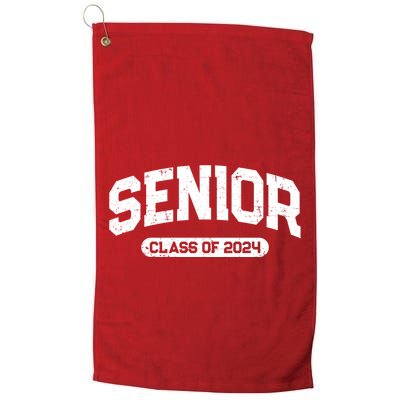 Senior Class Of 2024 Back To School Graduating In 2024 Golf Towel