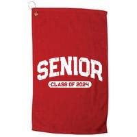 Senior Class Of 2024 Back To School Graduating In 2024 Golf Towel