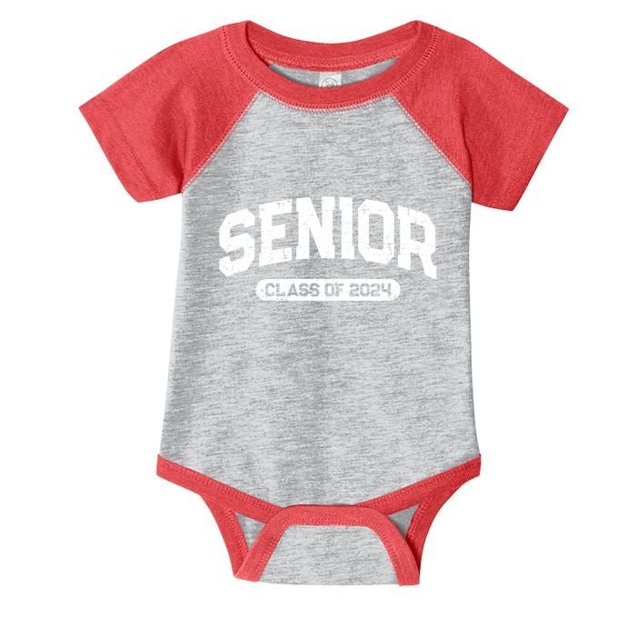 Senior Class Of 2024 Back To School Graduating In 2024 Infant Baby Jersey Bodysuit