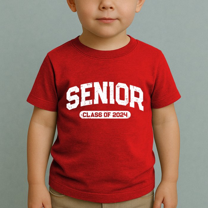 Senior Class Of 2024 Back To School Graduating In 2024 Toddler T-Shirt