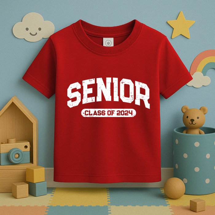 Senior Class Of 2024 Back To School Graduating In 2024 Toddler T-Shirt
