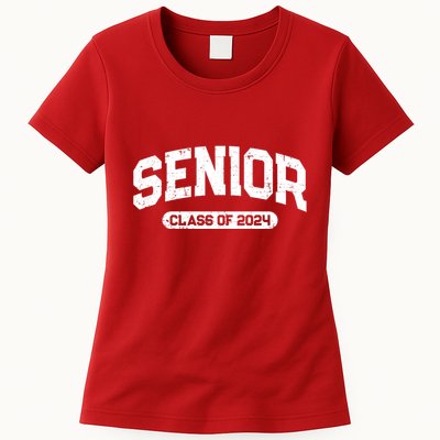 Senior Class Of 2024 Back To School Graduating In 2024 Womens T-Shirt
