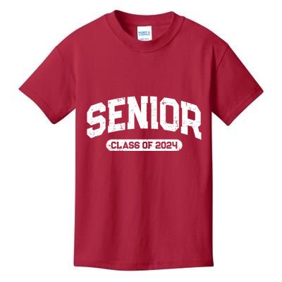 Senior Class Of 2024 Back To School Graduating In 2024 Kids T-Shirt